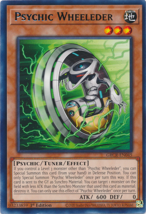 Psychic Wheeleder Card Front