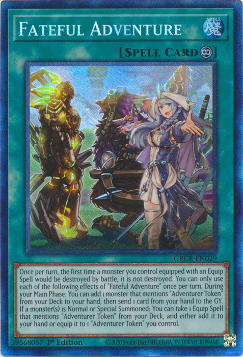 Fateful Adventure Card Front