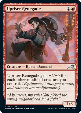 Upriser Renegade Card Front