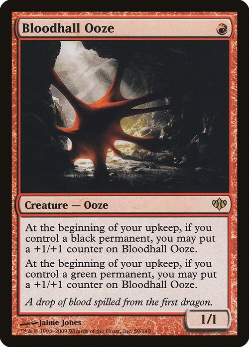 Bloodhall Ooze Card Front