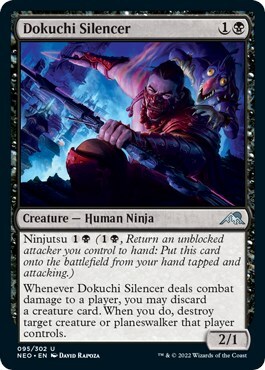 Dokuchi Silencer Card Front