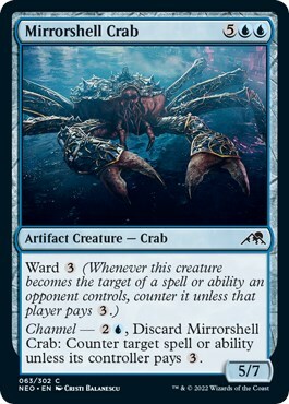 Mirrorshell Crab Card Front