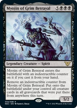 Myojin of Grim Betrayal Card Front