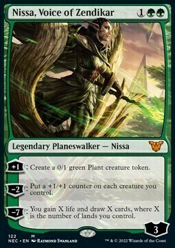 Nissa, Voice of Zendikar Card Front