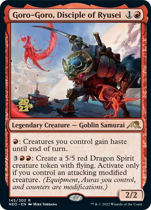 Goro-Goro, Disciple of Ryusei Card Front