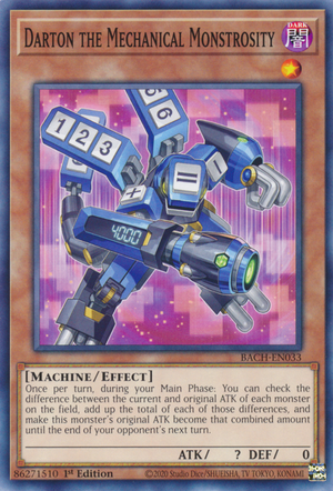 Darton the Mechanical Monstrosity Card Front