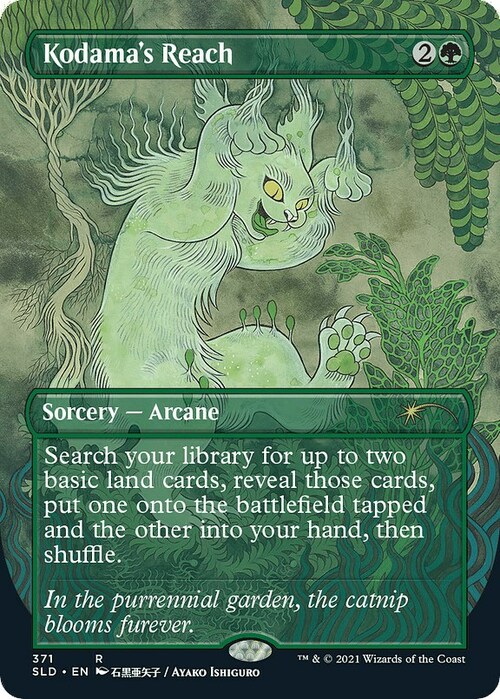 Kodama's Reach Card Front