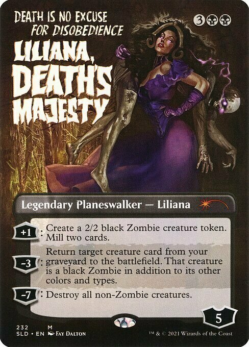 Liliana, Death's Majesty Card Front