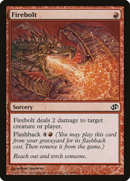 Firebolt Card Front