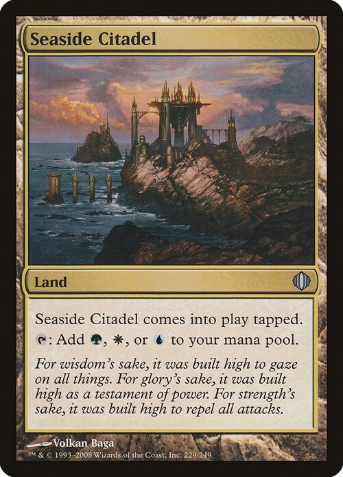 Seaside Citadel Card Front