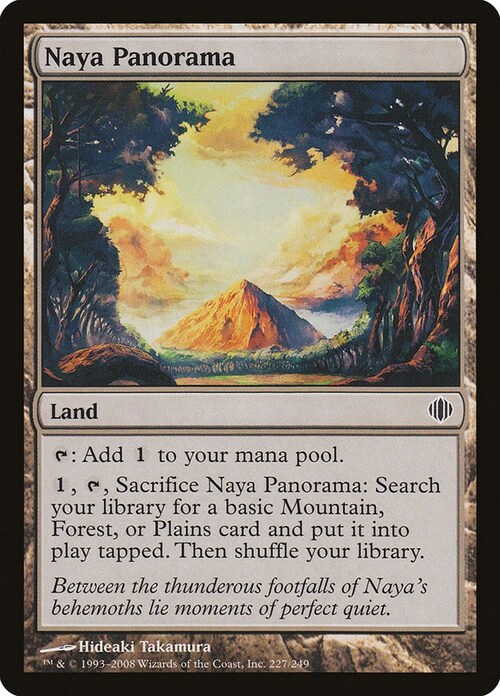 Naya Panorama Card Front