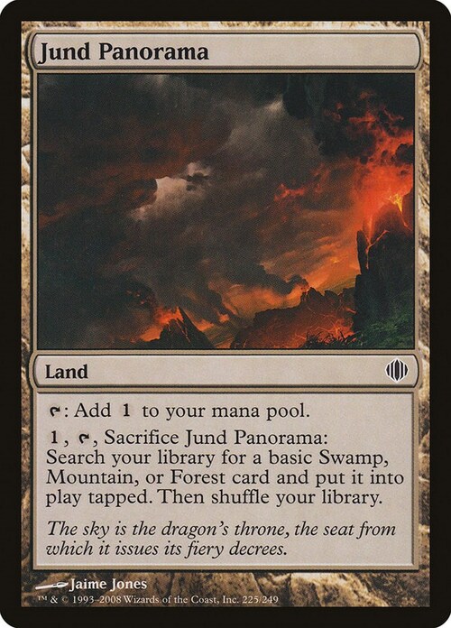 Jund Panorama Card Front