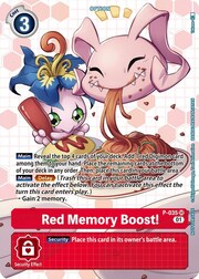 Red Memory Boost!