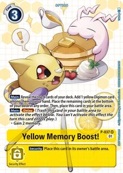 Yellow Memory Boost!