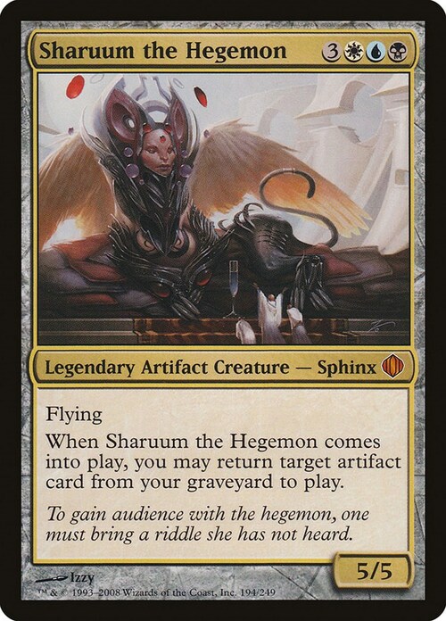 Sharuum the Hegemon Card Front