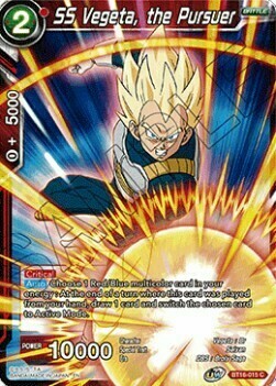 SS Vegeta, the Pursuer Card Front