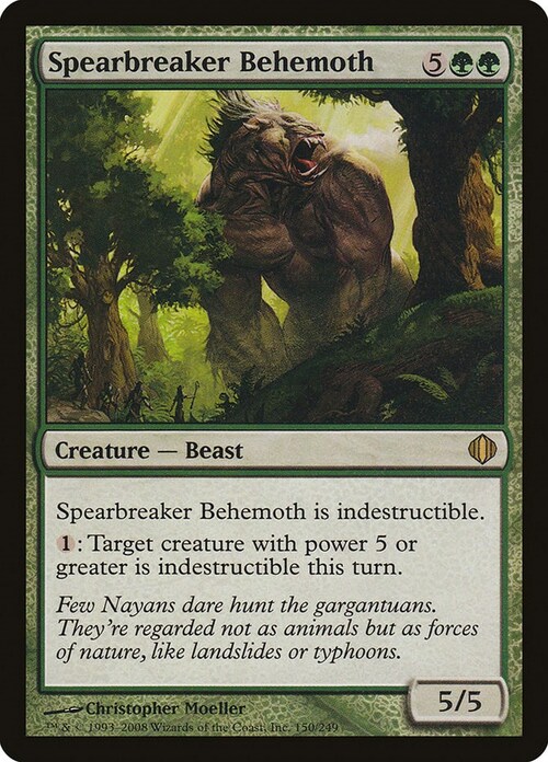 Spearbreaker Behemoth Card Front