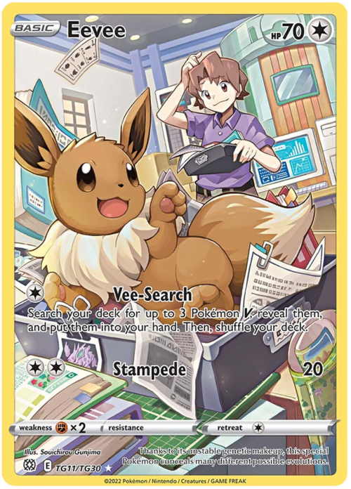 Eevee Card Front