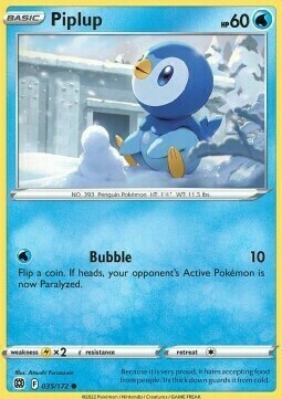 Piplup Card Front