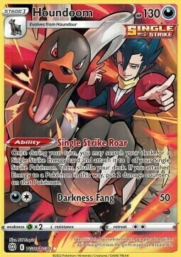 Houndoom Card Front