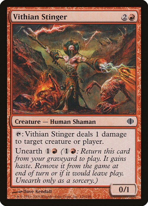 Vithian Stinger Card Front