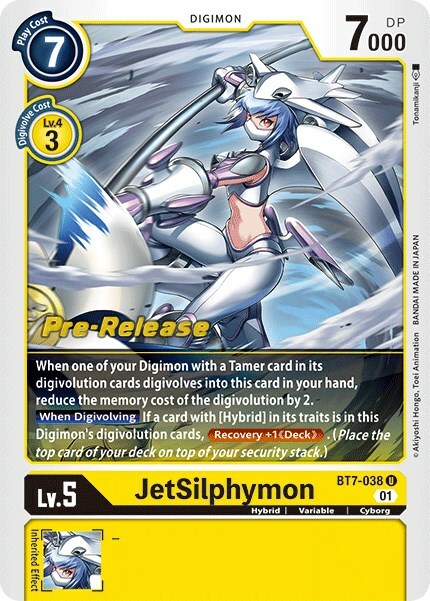 JetSilphymon Card Front