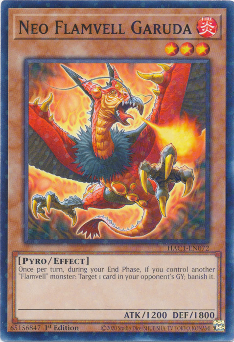 Neo Flamvell Garuda Card Front