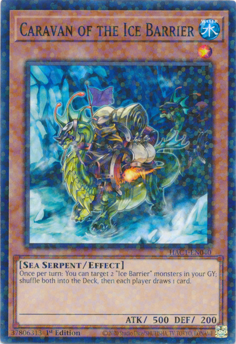 Caravan of the Ice Barrier Card Front