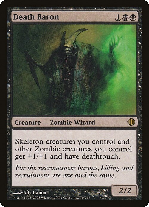 Death Baron Card Front