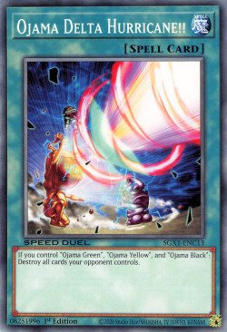 Ojama Delta Hurricane!! Card Front