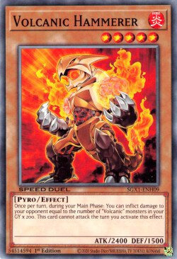 Volcanic Hammerer Card Front