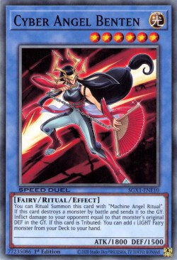 Cyber Angel Benten Card Front