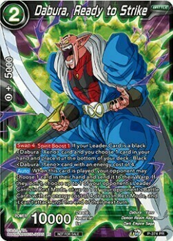 Dabura, Ready to Strike Card Front