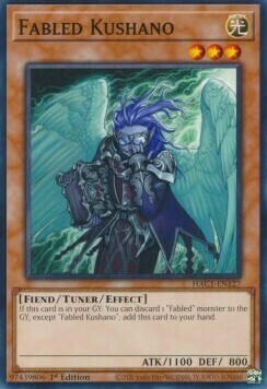 Fabled Kushano Card Front