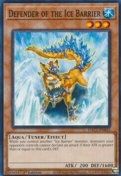 Defender of the Ice Barrier Card Front