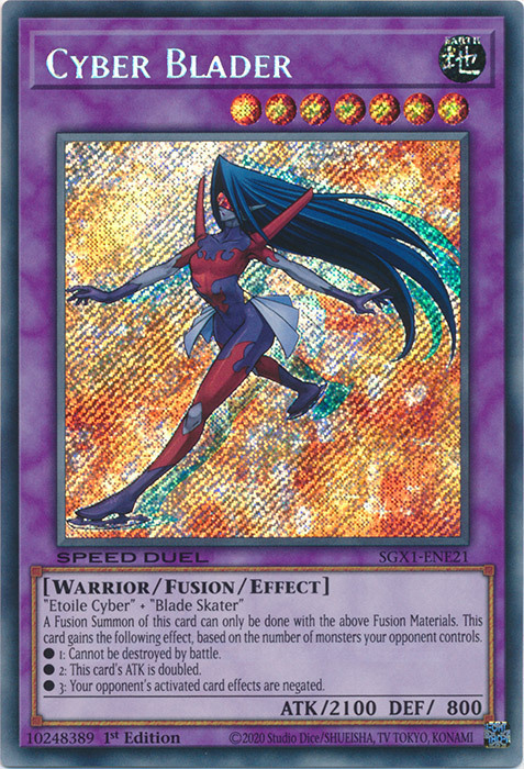 Cyber Blader Card Front