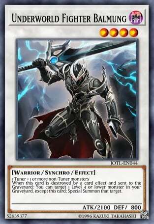 Underworld Fighter Balmung Card Front