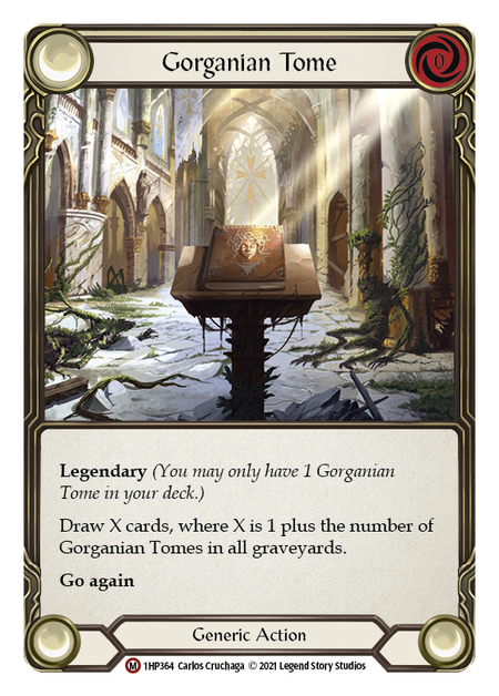 Gorganian Tome Card Front