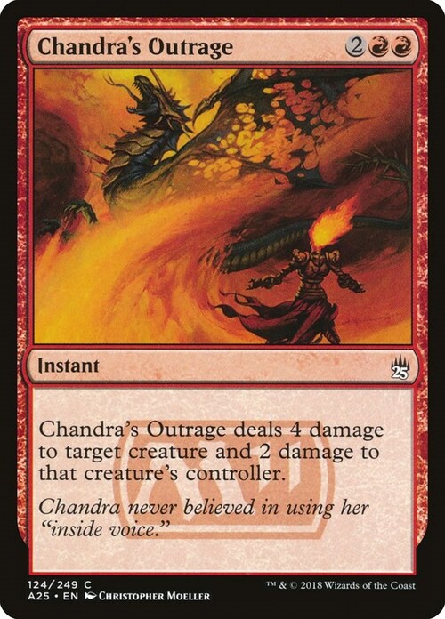 Chandra's Outrage Card Front