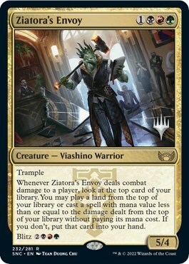 Ziatora's Envoy Card Front