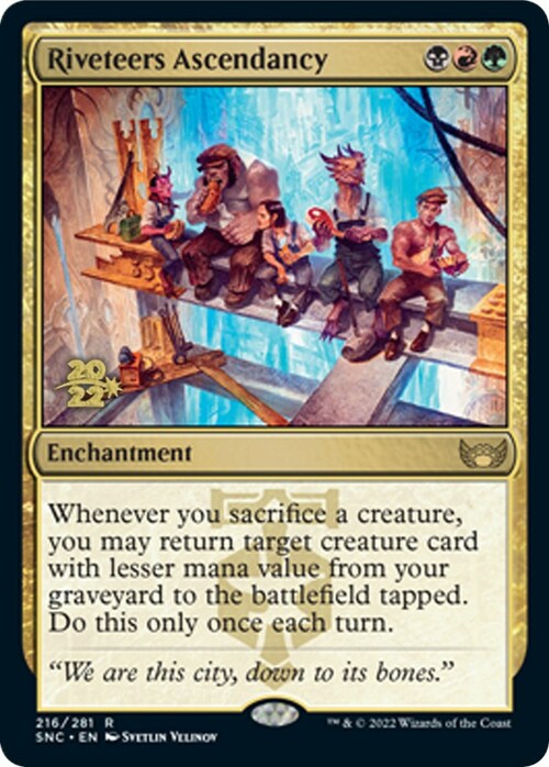 Riveteers Ascendancy Card Front