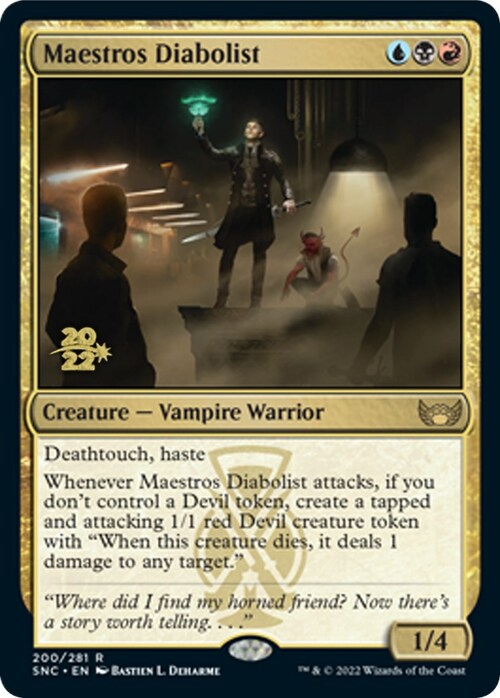 Maestros Diabolist Card Front