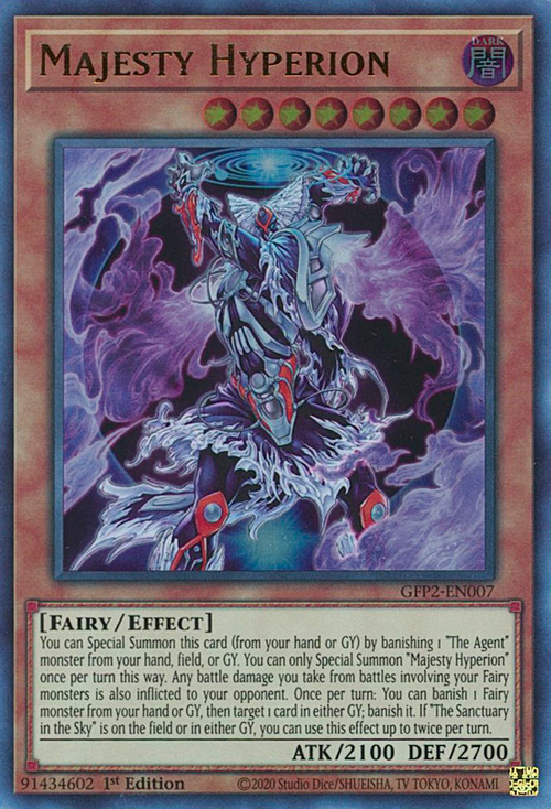 Majesty Hyperion Card Front