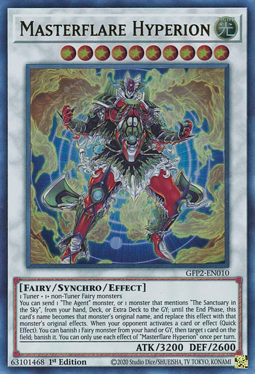 Masterflare Hyperion Card Front