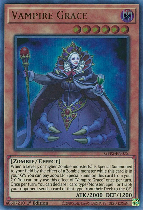 Vampire Grace Card Front