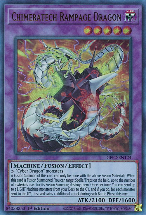 Chimeratech Rampage Dragon Card Front