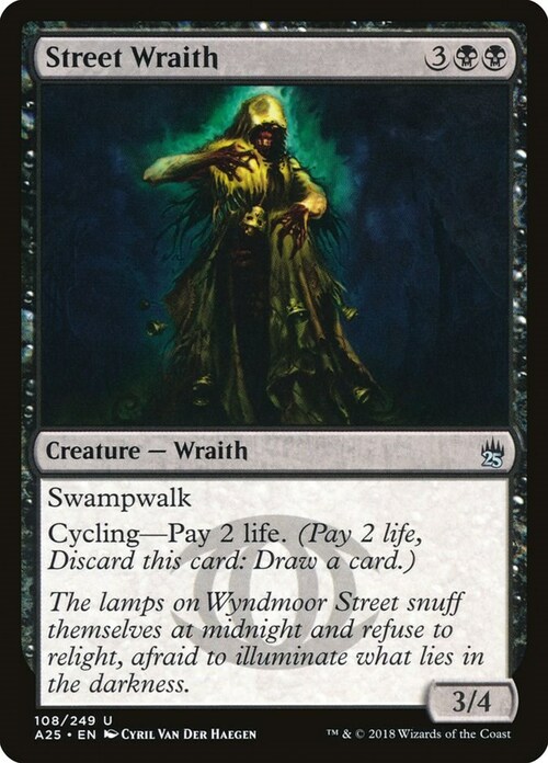 Street Wraith Card Front