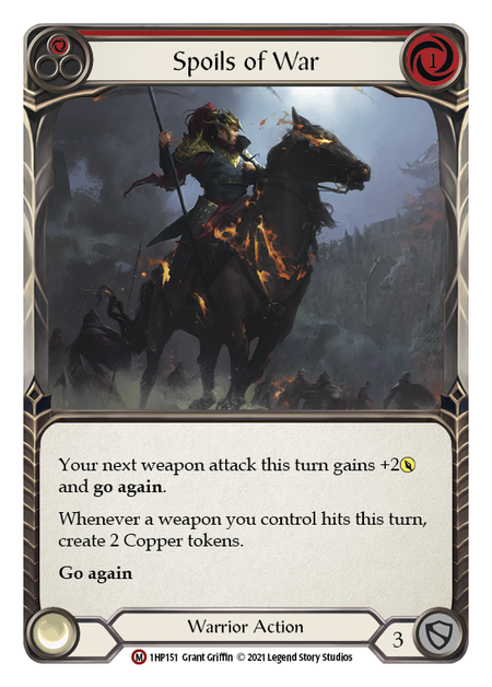 Spoils of War Card Front