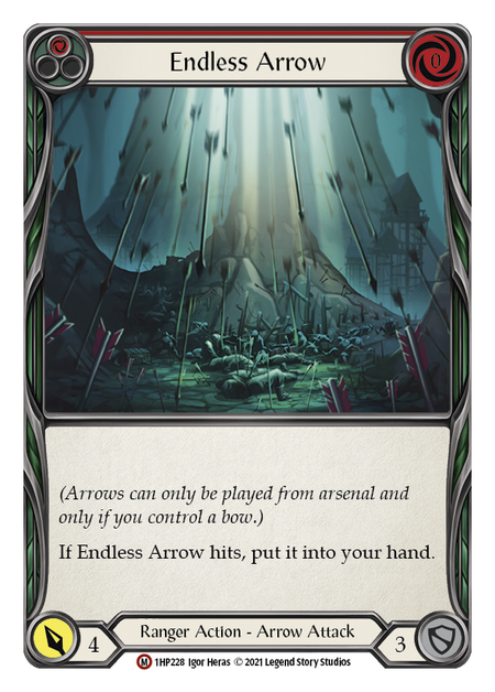 Endless Arrow Card Front