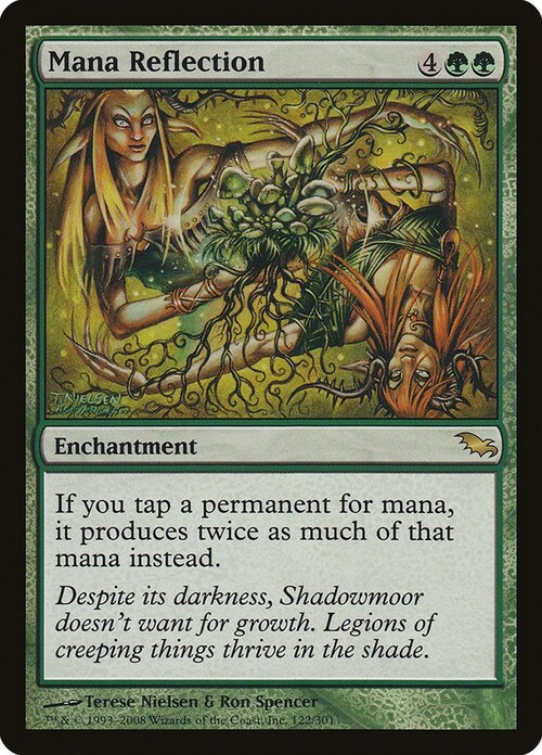 Mana Reflection Card Front